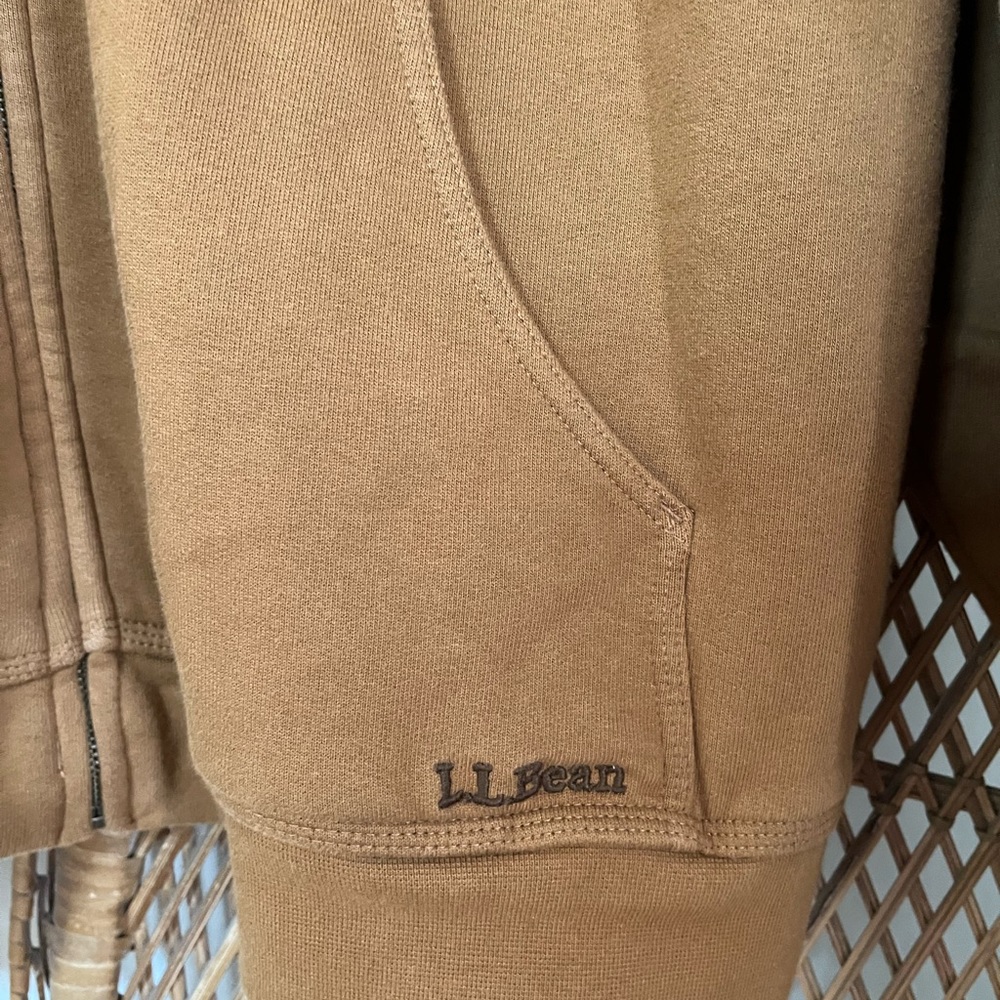 L.L. Bean Brown Hooded Jacket - Picture 5 of 5